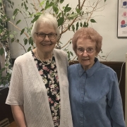 Doris Preucil and Carol Bakker